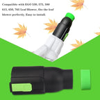 Car Drying Nozzle for EGO Leaf Blower, for Replace Blower 530, 575, 580,615, 650, 765, Bare Car Drying (8" Long) & Green Protective Silicone Band