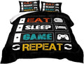 Gaming Comforter for Boys Teen,Game Contoller Bedding Set for Boys Kids,Down Alternative Comforter for All Season,Gamer Home Decor for Boys Comforter Set (Comforter-Game33, Queen)