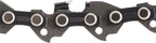 KAKEI 8 Inch Chainsaw Chain 3/8" LP Pitch .043" Gauge 33 Drive Links Fits Ryobi P4361, P5452, Greenworks 20142, Milwaukee M18 FUEL 3004, Poulan 810 EPT, Worx WG349 and More (3 Chains) - Semi Chisel