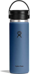 Hydro Flask Flex Sip Coffee Tumbler – Insulated Stainless Steel, Non Spill, Leak Proof Travel Cup 20 Oz Harbor Blue