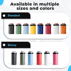 The Kong 2.0 - A Portable Can or Bottle Cooler/Cup With A Detachable, Expandable, Hose To Funnel Your Drink (Black)