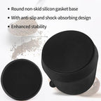 IAOSEN Knock Box 6 Inch Extra Large Capacity Design Espresso Knock Box Shock-absorbent Knock Box Espresso with Removable Knock Bar and Non-Slip Base Espresso Accessories for Home/Office