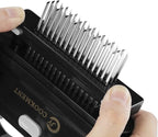 Meat Tenderizer Tool with 48 Stainless Steel Ultra Sharp Needle Blades, Detachable Kitchen Cooking Tool Best For Tenderizing, BBQ, Marinade