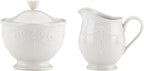 Lenox French Perle Sugar and Creamer, White -, 2.60 LB