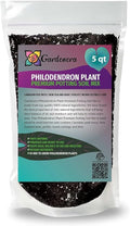Premium Philodendron Potting Soil by Gardenera - Unlock The Full Potential of Your Plants - 5 QUARTS
