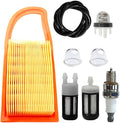 BR600 Air Filter Fuel Filter for Stihl BR550 Backpack Blowers Replace 4282 141 0300, 4282 141 0300B