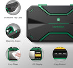 UNIWEIGH Digital Pocket Scale Precision 200g/0.01g Scale Grams Ounces | Mini Jewelry Scale, Coins Scale with 50g Cal Weights for Gold/Silver/Gems/Food,(Battery Included)-Green