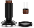 XIXUBX 2-in-1 Espresso Tamper & Magnetic WDT Tool, 53mm Spring Loaded Tamper with Anodized Aluminum Alloy Handle, Corrugated Base & Cover, Fits 53-54mm Portafilter Baskets for Espresso Machines