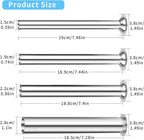 Sausage Stuffing Tubes Replacement for LEM Sausage Stuffers | 4 Sizes, Stainless Steel, Replacement for LEM 606,606SS,1606,1606SS Sausage Stuffers, Sausage Stuffer Funnels