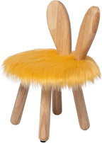 Wooden Toddler Chair Rabbit Stool Suitable for A Variety of Color Rest Stool for Any Room Decoration Game Room Cute Chair