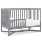 Delta Children Tribeca 4-in-1 Baby Convertible Crib, Grey