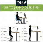 Bush Business Furniture Move 60 27-48-Inch Adjustable Desk, Black Walnut/Cool Gray Metallic (M6S6030BWSK)