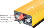 2500W Pure Sine Wave Inverter-36V DC to 110V 120V AC Power Converter with 2 AC Outlets, 36 Volt Power Inverter for Truck, Rv, Camping, Home, Emergency Power