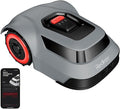 Redkey MGC500 Robot Lawn Mower with 390ft Boundary Wires for 0.12 Acre (1/8 Acre), 45% Slope, 70Mins Runtime, Auto Recharge, Automatic Robotic Lawn Mower w/Precise Location & Breakpoint Detection