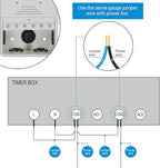 DEWENWILS Pool Timer, WiFi Timer Switch, Heavy Duty 40A 120-277 VAC 2HP, Compatible with Smart Phone, Alexa, Google Assistant, ETL Listed Milky