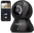 blurams Security Camera, 2K Indoor Camera 360° Pet Camera for Home Security with Phone App, Motion Tracking, 2-Way Audio, IR Night Vision, Siren, Compatible with Alexa & Google Assistant(2.4GHz ONLY)