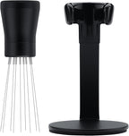 Normcore WDT Distribution Tool V2.1 with Stand - 0.23mm 8 Prong Espresso Distribution Tool - Magnetic Coffee Stirrer with 16 Extra Needles