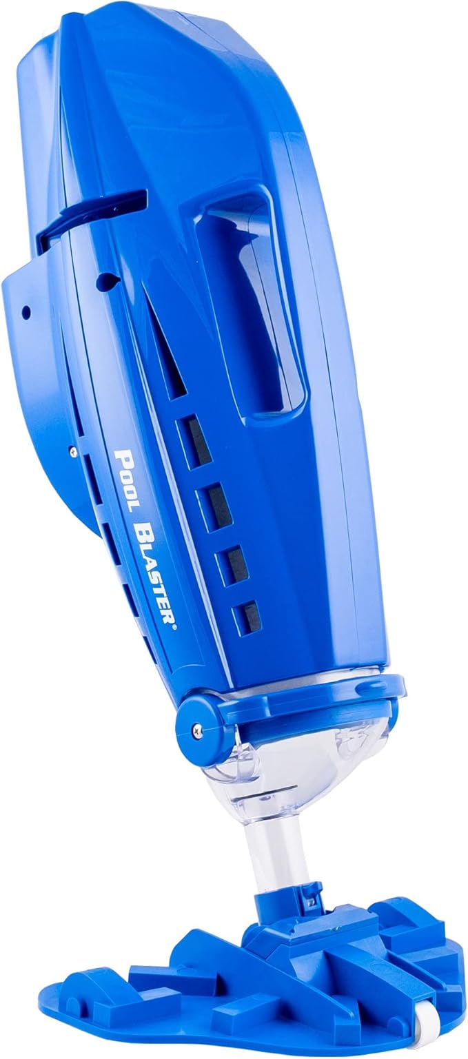 POOL BLASTER Millennium Cordless Pool Vacuum for Above Ground Pools w/Pole Set, High Capacity, Strong Suction, Handheld Rechargeable Swimming Pool Vacuum for Inground Pools, Hoseless, by Water Tech