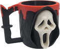 Ice Cream Pint Holder – Fits Standard Pints – Dual Spoon Sockets – Keeps Hands Warm – Fun Unique Designs with Vibrant Colors – Reusable Ice Cream Sleeve - Ramen Noodle Holder (Ghost)