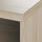 Bush Business Furniture Studio C Tall 5 Shelf Bookcase in Natural Elm, Large Bookshelf for Home or Professional Office
