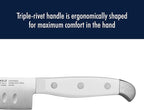 Henckels Statement 15-Pc Knife Set, Razor-Sharp, German Engineered, White | Informed by 100+ Years of Mastery. Dishwasher safe, Comfortable Grip Ideal for Everyday Cooking. High Quality Stainless Steel