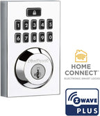Kwikset 99140-021 914CNT ZW500 26 SMT CP Smart Lock, Contemporary Polished Chrome