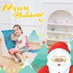 Kids Indoor Chaise Lounge Sofa Bed Foam Comfy Floor Chair for Boys and Girls Folding Lazy Sofa Couch with Back Support Comfy Reading Chair for Toddlers and Teens, Royal Blue