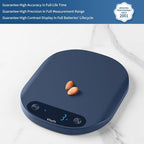 Vitafit 33lb/15kg Digital Food Scale in High Precision 0.1oz/1g, Our Own Kitchen Scale Professional Factory Since 2001, Home and Kitchen Essentials for Cooking and Baking, LED, 3 AAA Batteries, Blue