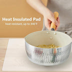 Extra Large Silicone Mats for Countertop, 28" by 20" Multipurpose Mat, Counter Table Protector, Desk Saver Pad, Placemat Nonstick Nonskid Heat-Resistant Pad, Semitransparent