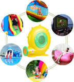 Air Blower 950 Watts with 4M Wire, 2600Pa Pump Fan Commercial Inflatable Bounce House Blower, Used for Inflatable Bouncy Castle and Jump Slides (950W,1.25HP)