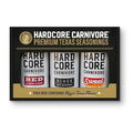 Hardcore Carnivore Texas BBQ Rub Gift Set, Best Sellers Collection, 3 Pack | Includes Black, Red and Sweet BBQ rubs. Gluten free with no MSG or artificial colors for grilling, smoking & cookouts.