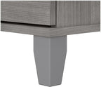 Bush Somerset 2-Drawer Lateral File Cabinet, Letter/Legal, Platinum Gray, 30-Inch (WC81280)