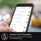 Kasa Smart Light Bulb KL110, LED Wi-Fi smart bulb works with Alexa and Google Home, A19 Dimmable, 2.4Ghz, No Hub Required, 800LM Soft White (2700K), 9W (60W Equivalent)