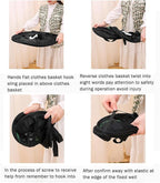 Foldable Drying Net for Vegetables, Fish, and Dehydrated Goods, Multi-Tiered Food Drying Net, Versatile Drying Rack, Windproof Design, Zipper Closure for Insect Protection 4Layer Black