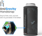 PHOOZY Insulated Can Cooler for Tall 16 oz Cans - Patented Drink Sleeve with NASA-Inspired Technology - Keeps Beer, Soda & Sparkling Water Cold Longer - Lightweight Outdoor Can Holder - Black Camo