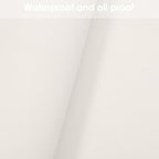 Leather Dresser Cover,1.8mm Thick,14x72 Inch,Dresser Protector Top,Dresser Top Protector,Dresser Cover Top,Dresser Top Cover,Dresser Cover Top for Bedroom.(White+White,14x72)
