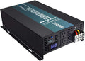 WZRELB Pure Sine Wave 2000 Watt (4000W Surge) 48V Power Inverter DC to 120 AC 60Hz,Off-Grid Solar Back Up Power