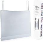 Table Tyke Placemat XL Silicone Baby Placemat with Teething Edge Bumper - Waterproof Toddler Table Mat for Eating, BPA Free, Dishwasher Safe (Sky Blue)