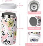 Morefeel 4-in-1 Insulated Can Cooler for 12 oz Cans & Bottles | 304 Stainless Steel Can Holder Fits 12 Oz Slim Cans, Standard Cans, Beer Bottles & Works as A Open Cup; Dishwasher Safe