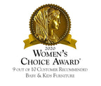 Storkcraft Orchard 5-in-1 Convertible Crib (White) – GREENGUARD Gold Certified, Canopy Style Baby Crib, Converts from Crib to Toddler Bed, Daybed and Full-Size Bed, Fits Standard Crib Mattress