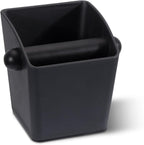 Espresso Knock Box - Shock-Absorbent Durable ABS Coffee Grounds Knock Box with Removable Knock Bar and Non-Slip Base, Ideal Coffee Bar Accessories for Father's Day Gift