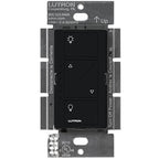 Lutron Caseta Original Smart Dimmer Switch (Lutron Smart Hub Required), for LED Lights, 150 Watt, Single-Pole/3-Way, No Neutral Required, PD-6WCL-BL-10-Pack, Black, 10 Pack