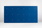 DIY Climbing Wall Panel – 47" x 23.5" Birch Plywood, Pre-Drilled T-Nuts, Textured & Paintable Surface – Indoor Home Gym & Kids Playroom Rock Wall Panel (Climbing Holds Not Included) (Lapis)