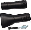 191B21-6 191L13-5 Adapter Pipe & 197889-6 Flat end Nozzle, Compatible with Makita Blower, for Makita X2 36V Hand Held Blower XBU02Z - XBU03 18V Brushless Cordless Blower