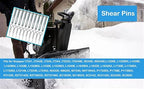 Replacement Snowthrowers Simplicity or Snapper Shear Pins for 703063, 1668344, 1686806yp (10 Pack)