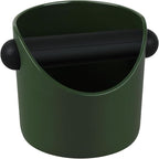 4.3 Inch Small Coffee Knock Box, Mini Espresso Knock Box | Knock Box Espresso, With Removable Knock Bar And Non-Slip Base (Green)