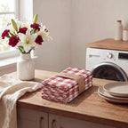 Urban Villa Cloth Napkins Cotton 20x20 (Set of 12) Rust