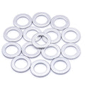 MEAJOO 15PCS Oil Crush Washers/Drain Plug Crush Washer Compatible with Honda Replacement for Part #90471-PX4-000 Accord Acura Ci