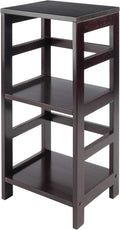 Winsome Leo Model Name Shelving, Tall, Espresso