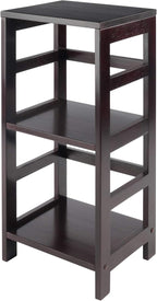 Winsome Leo Model Name Shelving, Tall, Espresso
